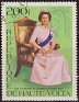 Burkina Faso - 1977 - Personajes - 200 FR - Multicolor - Characters, Queen, Elizabeth II - Scott 436 - Upper Volta Queen Elizabeth II - 0